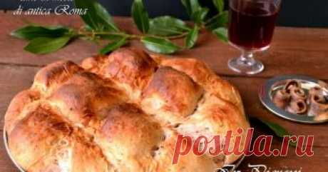 Древноримски хляб с гроздов сок - Pane al mosto di antica Roma