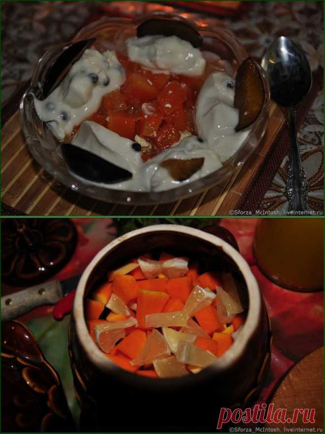 Десерт и кашка с тыквой ,медом,лимоном и молоком в горшочке.МК.
