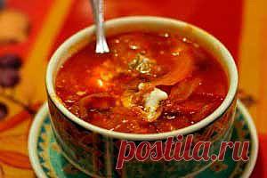 Суп с килькой.