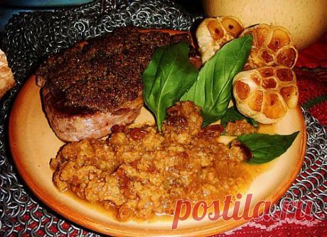 Антрекот с коньячным соусом под хлебной коркой &amp;#171; ИЗЫСКАННЫЕ КУЛИНАРНЫЕ РЕЦЕПТЫ
