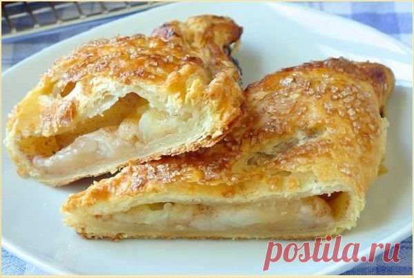 Вкусные слойки с яблоками | Sladkij-domik.ru | Яндекс Дзен