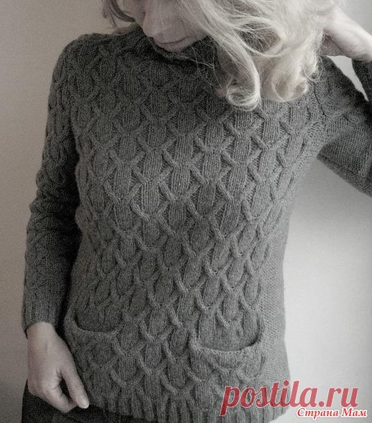 . Пуловер Shadow Olga Buraya-Kefelian - Вязание - Страна Мам