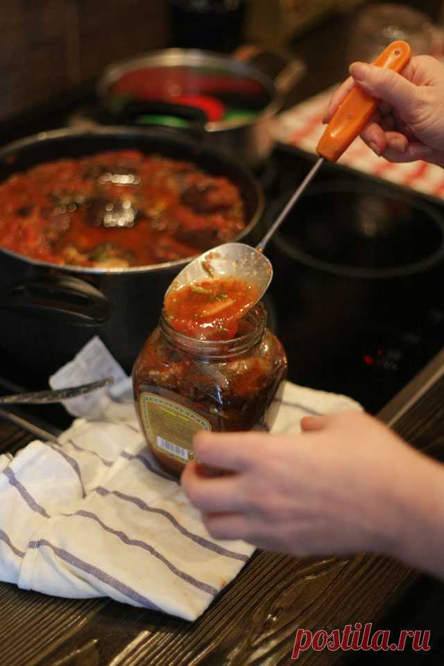 Баклажаны по-гречески.