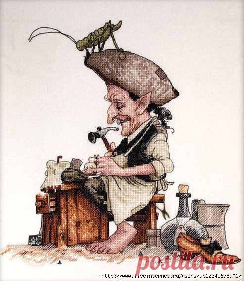 Волшебный народец Neocraft, вышивка крестом, часть 3.