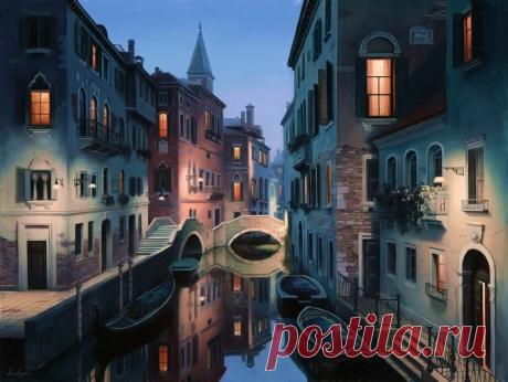 Интересное в творчестве современных художников и фотографов: Городской пейзаж. Евгений Лушпин