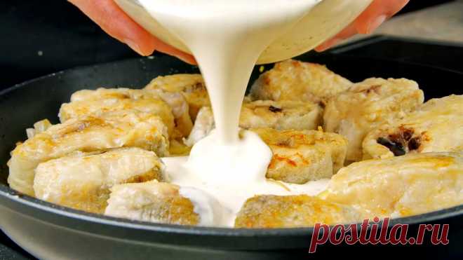 Такой ХОРОШЕЙ РЫБЫ в жизни не ел! Вкуснее курицы и стоит в 5 раз дешевле! Соседка просилась на ужин! ВИДЕО🎬 | WEBSPOON.ru — рецепты кулинарии | Яндекс Дзен