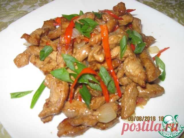 Говядина очень острая – кулинарный рецепт