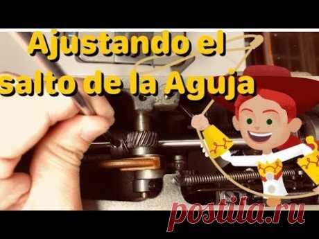 Cómo ajustar el salto de la barra de aguja | 20U Singer | Profe Suescún | 4K