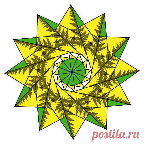 Patterned Digital Mandala  Free Stock Photo HD - Public Domain Pictures