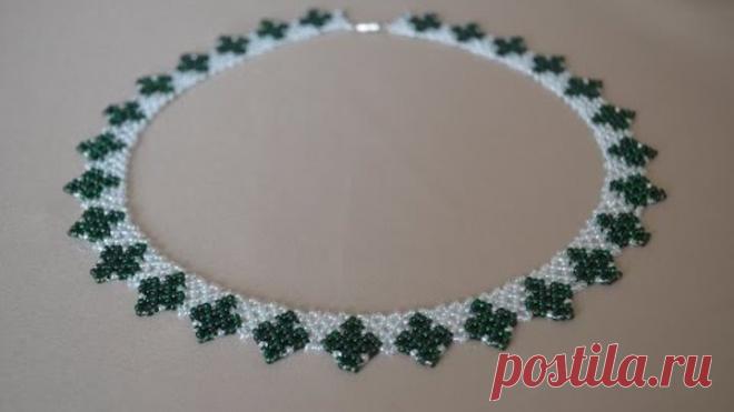 Колье из бисера 