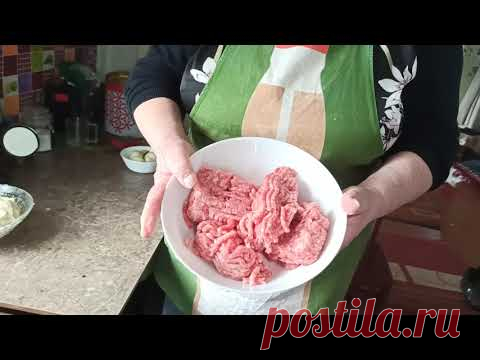 литовские цепелины от бабы Гали очен вкусно
