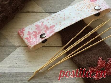 1. Ходлеры/чехлы для спиц своими руками. Подробный МК с расчетами.