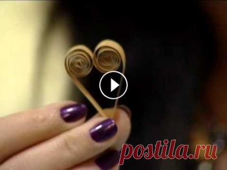 новогодняя снежинка квиллинг мастер класс Этот ролик обработан в Видеоредакторе YouTube (...