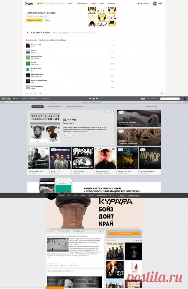 Пять сайтов, где можно слушать музыку бесплатно