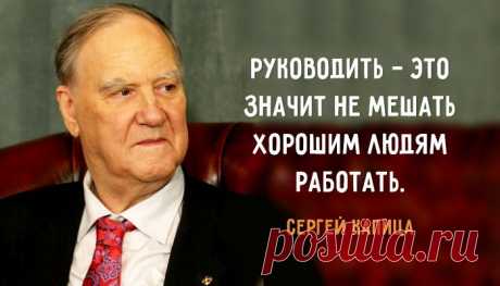 20 гениальных цитат Сергея Капицы – Фитнес для мозга