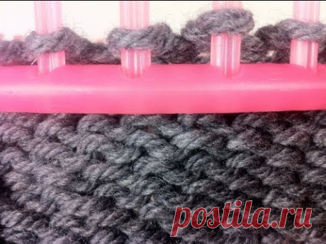 Circular Loom Knitting: How to Purl (DIY Tutorial)