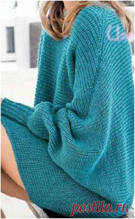 SEMI  PATENT KIMONO PULLOVER