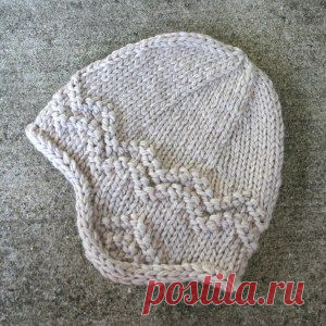 Вязание шаблон - North Shore Hat | Два Пряди