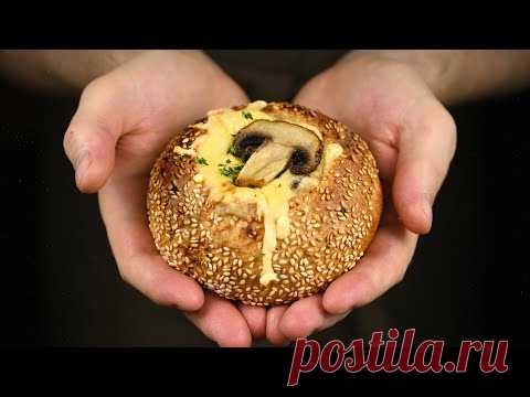 Жюльен с грибами и курицей! Идеальное праздничное блюдо!