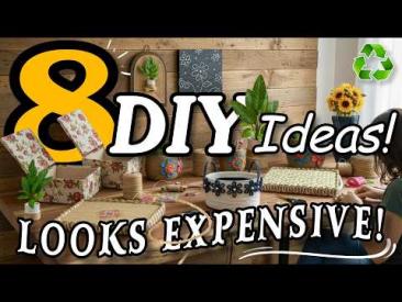 НИКТО НЕ ВЕРИТ, что это картон! 8 идей из джута, которые выглядят ОЧЕНЬ ДОРОГО!