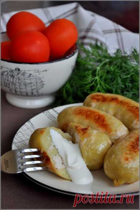 Колбаски картофельные с курицей. Рецепт c фото, мы подскажем, как приготовить!