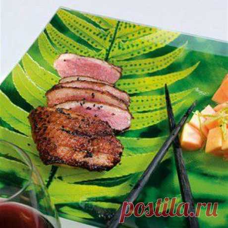 Утка с медом и папайей - BestCook