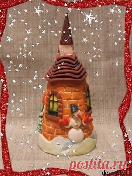 Домик из соленого теста....Интересные идеи Handmade