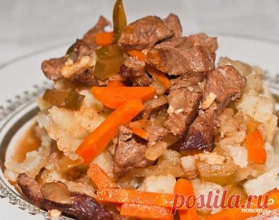 Азу из говядины с картофелем - пошаговый кулинарный рецепт на Повар.ру