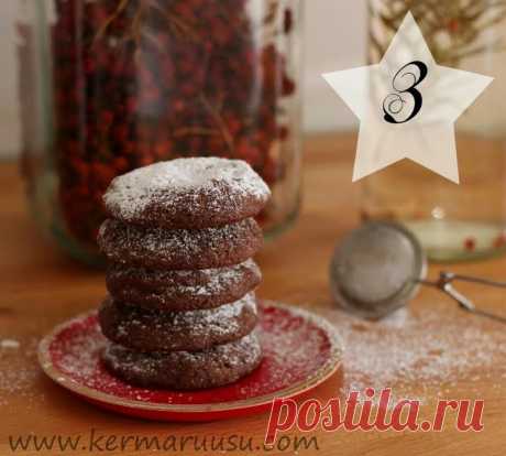 Kermaruusu: Joulukalenteri - luukku 3: Minttusuklaacookies