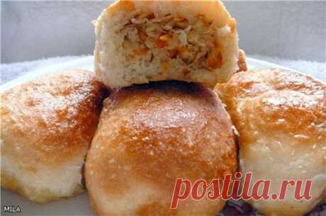 ТЕСТО(скорое) ( Супер рецепт!!!)))Пироги с капустой - Простые рецепты Овкусе.ру