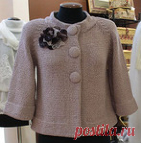 Изысканный короткий жакет
