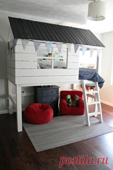 Как сделать детскую кровать мечты своими руками