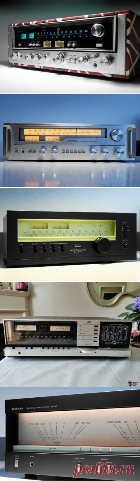 Уникальные экземпляры Hi-Fi техники времен аудиобума 70-х