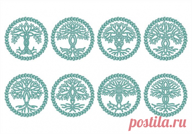 Celtic tree icons - Download Free Vector Art, Stock Graphics & Images