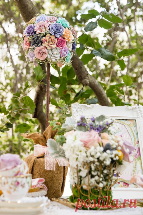 Kara's Party Ideas Vintage Tea Party | Kara's Party Ideas
