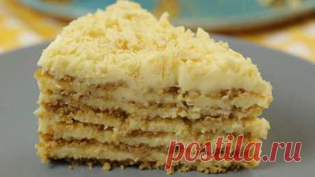 Нереально вкусный торт без выпечки и печенья &quot;Пломбир&quot;. Случайно нашла рецепт и влюбилась | Ленивая хозяйка. Кухонные эссе | Яндекс Дзен