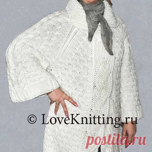 Нарядное полупальто