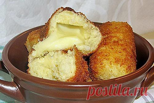 Картофельные крокеты с сыром |