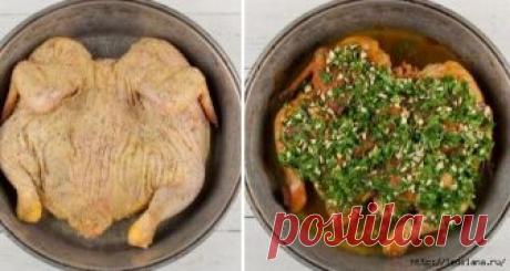 Необычный способ запекания курицы. Попробуйте и вы!