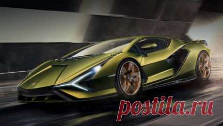 Гиперкар Lamborghini Sián явился первым серийным гибридом марки Эта «молния» является первым гибридом Lamborghini, который можно приобрести (до неё был лишь концепт Asterion LPI 910-4 2014 года). Данный образец окрашен