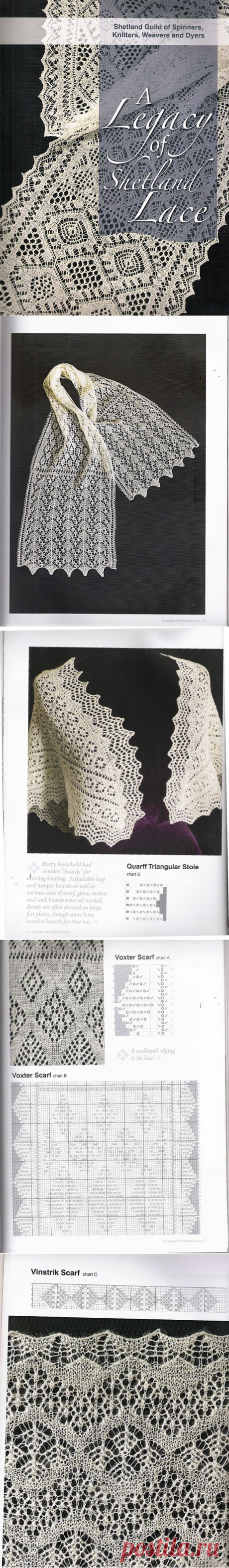 Legacy of Shetland Lace. - запись пользователя natalca (Наталия) в сообществе Вязание спицами в категории Вязание спицами аксессуаров