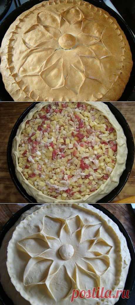 Бэлеш-татарское национальное блюдо.Вкуснятина!!.