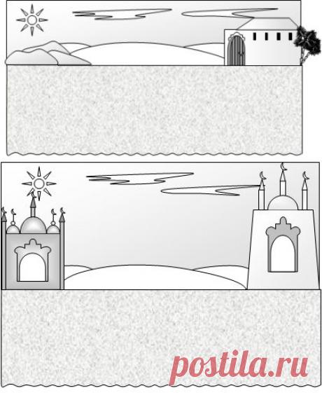 Волшебная лампа Аладдина. Сценарий, пьеса, инсценировка, сценка в стихах для детского кукольного театра по восточной сказке.