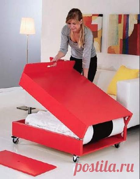 (128) Convertible Coffee Table and Folding Bed Project