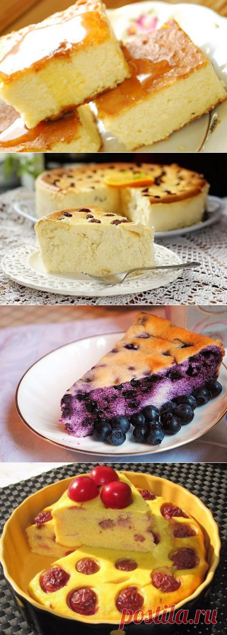 ТОП-9 самых вкусных творожных запеканок 🍰