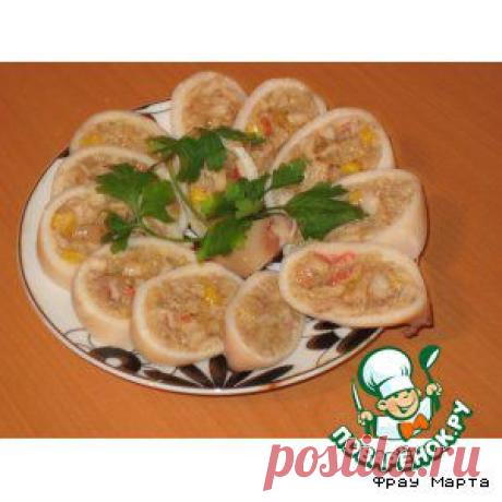 Фаршированные кальмары - кулинарный рецепт