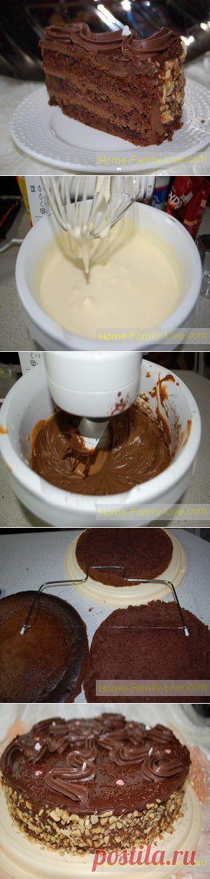 Торт шоколадный - Кулинарные рецепты