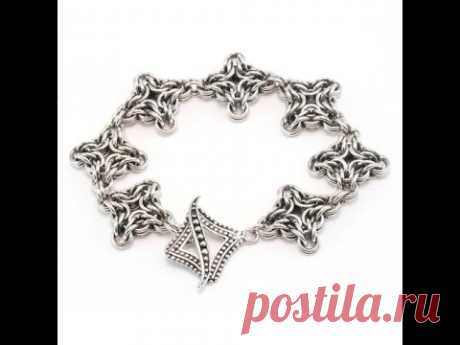 Byzantine Diamond Chainmail Tutorial - Beaducation.com