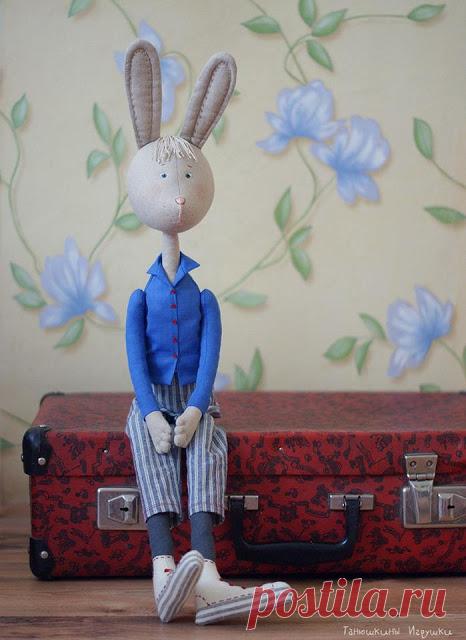 Спортсмен КРОЛИК - тильда. Выкройка