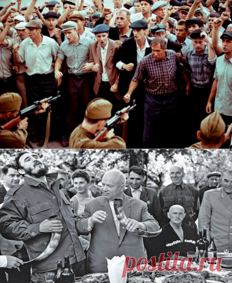 Как хрущев расстреливал голодных рабочих